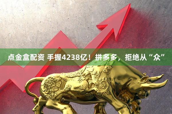 点金盒配资 手握4238亿!拼多多,拒绝从“众”