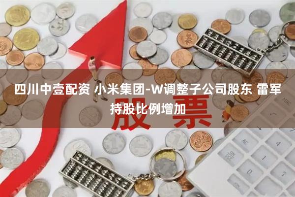 四川中壹配资 小米集团-W调整子公司股东 雷军持股比例增加